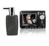 Bathroom Shampoo bottle Hidden Wireless Spy Camera-2.4GHZ MP4 Player Receiver  